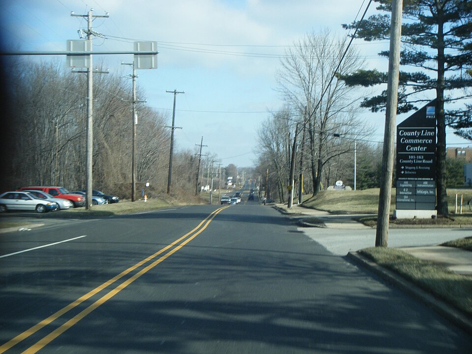 Route 332 past County Line Road